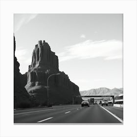 Utah desert drive Canvas Print