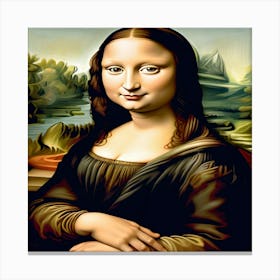 Mona Lisa 2 Canvas Print