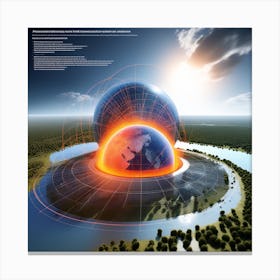 Ai world Canvas Print