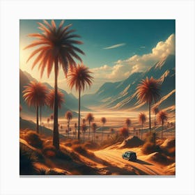 Desert Landscape 2 Canvas Print