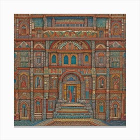 Palace In India Canvas Print