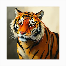 Tiger 10 Canvas Print