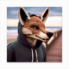 Fox Mask 20 Canvas Print