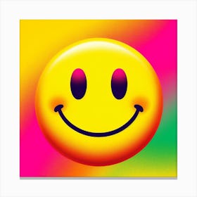 Smiley Face 6 Canvas Print