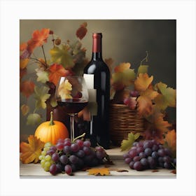 Autumn Wine Canvas Print