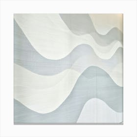 Wavy Wall Art Canvas Print