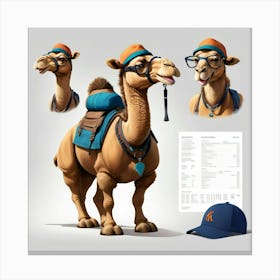 Camel 4 Leinwandbilder