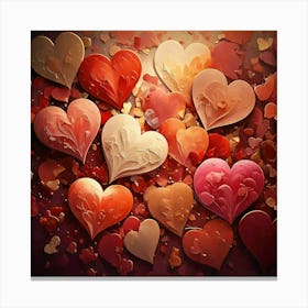 Firefly Love Notes Background 11877 Canvas Print