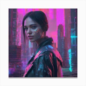 Cyberpunk 5 Canvas Print