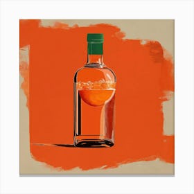 Aperol Minimalist Art (3) Canvas Print