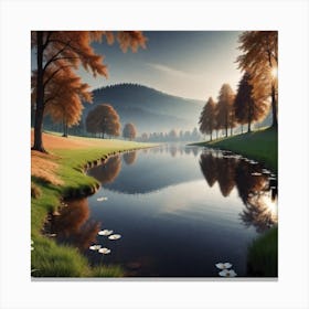 Autumn Landscape 17 Canvas Print