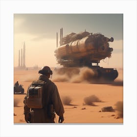 Sandstorm 3 Canvas Print