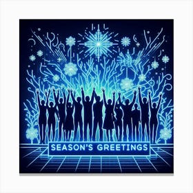 Season'S Greetings Canvas Print