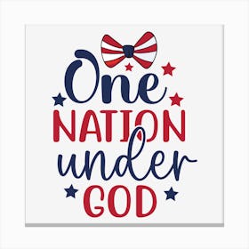 One Nation Under God 01 Canvas Print