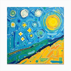 Starry Night 41 Canvas Print