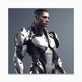 Futuristic Man 201 Canvas Print