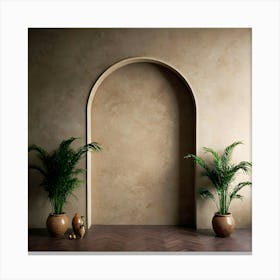 Archway Stock Videos & Royalty-Free Footage 7 Canvas Print