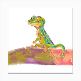 Gecko Lizard 07 Canvas Print