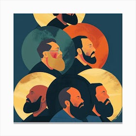 Beards Canvas Print