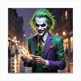 Joker 392 Canvas Print