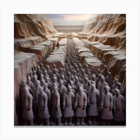 Terracotta Army Canvas Print