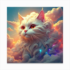 Cloud Cat 1 Canvas Print