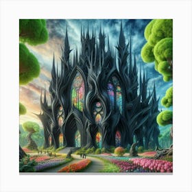 Fairytale Castle 25 Canvas Print