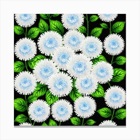 Chrysanthemums 23 Canvas Print