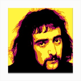 John McVie Pop Art Illustration Canvas Print