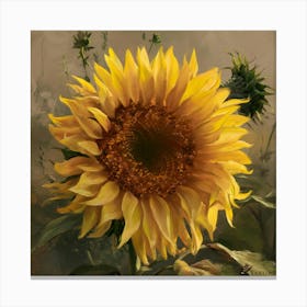 Sunflower 2 Canvas Print