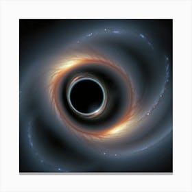 Black Hole 4 Canvas Print