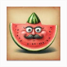 Watermelon 8 Canvas Print