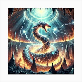 Crystal Leviathan 1 Canvas Print