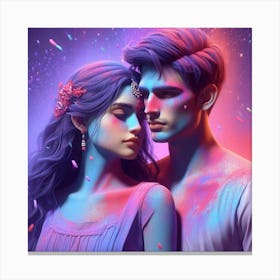 Holi 17 Canvas Print