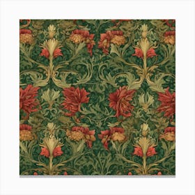 William Morris Inspired 3 Canvas Print