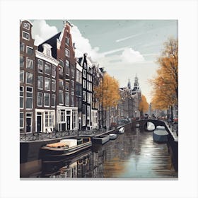 Amsterdam Canvas Print 2 Canvas Print