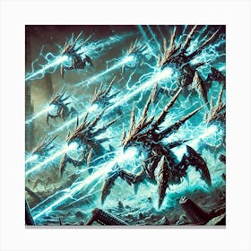 Crystal Wyrms Shard Storm Specialization Canvas Print