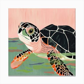 Cute Turtle Canvas Print