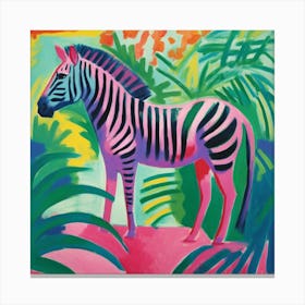 Zebra Canvas Print