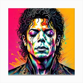 Michael Jackson King Of Pop Canvas Print