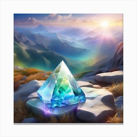 Diamond In The Sky Canvas Print