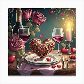 Valentine'S Day 9 Canvas Print