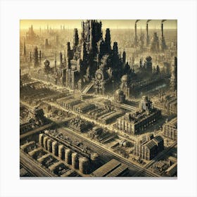 Iron Commonwealth Capital Canvas Print