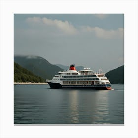 Default Tourist Ship 0 (1) Canvas Print