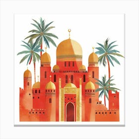 Islamic Mosque 1 Canvas Print