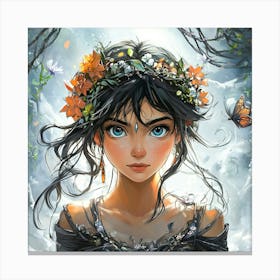 Lost in magical world Canvas Print