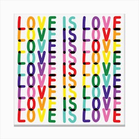 Love Is Love Canvas Print