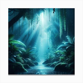 Dark Forest Canvas Print