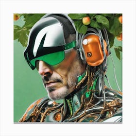 Robot Man 23 Canvas Print