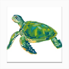 Green Sea Turtle 05 Canvas Print